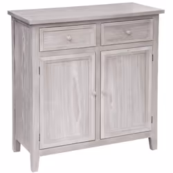 Buffet de 2 portes atmosphère. Cette commode offre un large espace de rangement et des conceptions bien pensées. C'est un exc ...