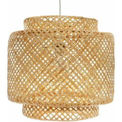 Atmosphera - Suspension en Bambou naturel d 30 cm
