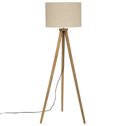 Lampadaire A Trépied Olga Lin H 150 Beige