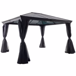 Description générale La tonnelle de jardin Belize de marque Hespéride est la solution parfaite pour profiter de votre espace  ...