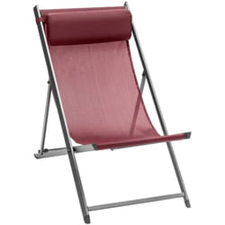 Chilienne Jardin Bordeaux Pliable Confort