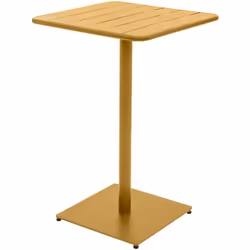 Votre jardin gagnera en convivialité avec la table haute "PHUKET" Hespéride, idéale pour faire office de bar ou de mange-debo ...