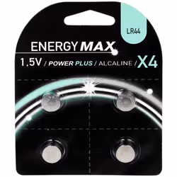 Piles bouton lr44 x4 - 5 five simply smart. Couleur : Lr44. Matière principale : Acier. Longueur : 1.10 cm. Largeur : 1.10 cm ...