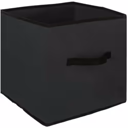 Description générale La boîte de rangement 31x31 cm en noir est un accessoire pratique et esthétique pour organiser votre esp ...