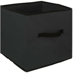 Les Tendances - Panier tissulanière 31x31cm mix n modul noir - 5five