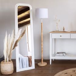 Miroir Sur Pied Blanc Adele 40X160