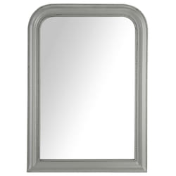 Miroir Arrondi Adèle Gris 74X104