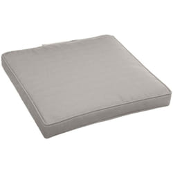 Hesperide - Galette de chaise de jardin 40 x 40 cm Taupe - Hespéride