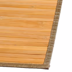 Tapis Bambou  Latte  50x80cm Naturel