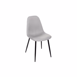Chaise Grise Tyka Avec Pieds En Métal Cette chaise ira à merveille dans votre salle à manger contemporaine pour lui apporter  ...