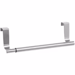 Patère 1 tige extensible - 5 five simply smart. Couleur : Inox. Matière principale : Acier inoxydable. Longueur : 23.00 cm. L ...