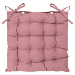Coussin de Chaise  Loria  38x38cm Rose