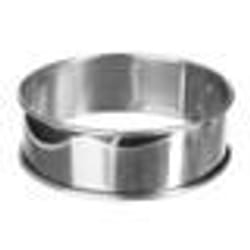 Cercles à tartelettes - 5five - 9 cm - Acier inoxydable - Lot de 4 - 28 cm de hauteur