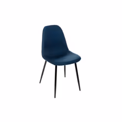 Description générale La chaise Tyka en bleu navy allie élégance et confort. Son design moderne et scandinave s'intègre parfai ...