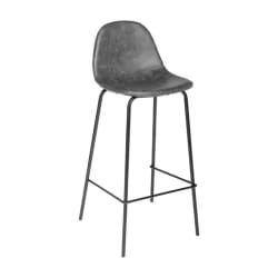 Tabouret de bar Vladi - Gris