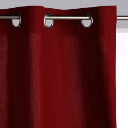 Rideau rouge "Panama" 140x260