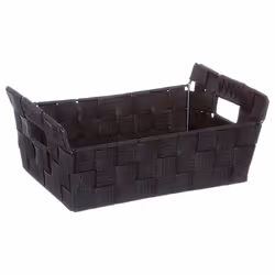 5five - panier de rangement bisauté lise noir