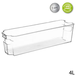 Bac de rangement frigo - Secret de Gourmet - 4L - Polyéthylène - Transparent