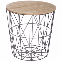 Description générale La table Kumi est idéale pour vos pauses café, alliant esthétique et fonctionnalité. Avec son design mod ...