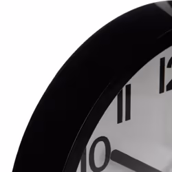 Horloge Murale  Colors  22cm Noir