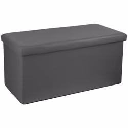 Vous recherchez une assise avec du rangement pour votre intérieur ? Le pouf pliant d'Atmosphera a tout pour vous plaire. Un p ...
