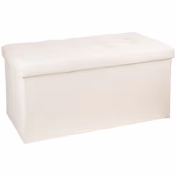 Description générale Découvrez le pouf pliable double Lysandre beige de la marque Atmosphera, un meuble 2 en 1 qui sert à la  ...