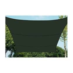 Voile d'ombrage rectangulaire 3 x 4 m - Curacao - Gris - Hespéride