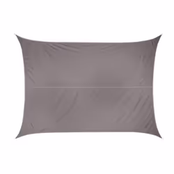 Voile dombrage rectangulaire Curacao Taupe - Taupe - Hespéride