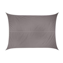 Voile dombrage rectangulaire Curacao Taupe - Taupe - Hespéride