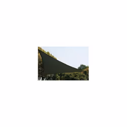 Voile dombrage triangulaire - Gris - Toile solaire 5 x 5 x 5 m