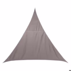 Voile dombrage triangulaire Curacao Taupe - Taupe - Hespéride