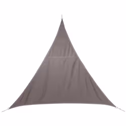Ce voile d'ombrage triangulaire Curacao fera son plus bel effet sur votre terrasse, ou dans votre jardin. Facile d'installati ...