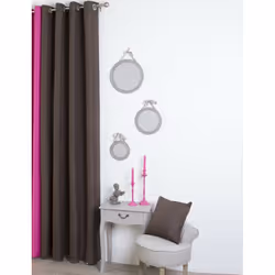 L'uni est très tendance. Décorez votre intérieur avec ce rideau à petit prix que vous pouvez choisir parmi les différents col ...