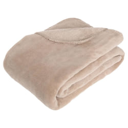 Plaid microfibre lin 180x230