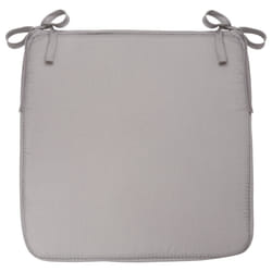Galette de Chaise  Micro  39x39cm Gris
