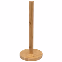 Description générale Porte essuie-tout en bambou, une solution élégante et pratique pour votre cuisine. Ce porte-rouleau en b ...