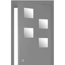 Lot de 4 miroirs carrés adhésifs 20X20 Atmosphera créateur d'intérieur