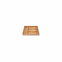 Range couverts en bambou - P  34 cm x l 25 cm x H 42 cm - Rangement tiroir