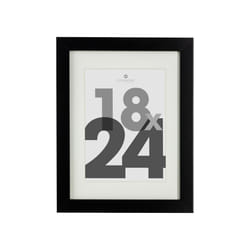 Cadre Photo Bois 18x24cm Noir