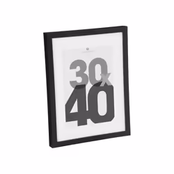 Cadre photo noir 30x40