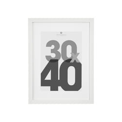 Cadre photo blanc 30x40
