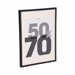 Cadre photo noir 50x70