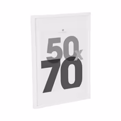 Cadre photo blanc 50x70