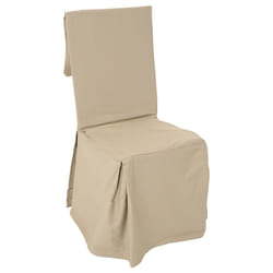 Housse de chaise lin