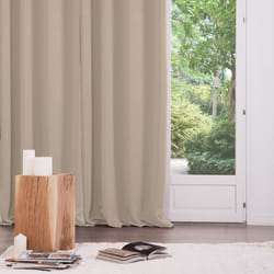 Lot de 2 rideaux occultants lins 135X240