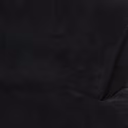 Lot de 2 tabourets effet velours noir "Firmin"
