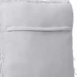 Coussin Imitation Fourrure  Long  45x45cm Gris