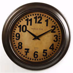 pendule plastique moulure 39cm