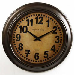 Les Tendances - pendule plastique moulure 39CM