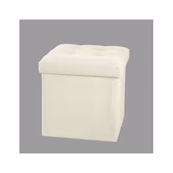 Pouf pliant Lysandre - Beige